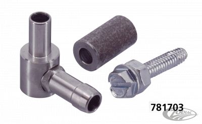 781703 - Yost stainless fuel nipple for 5/16