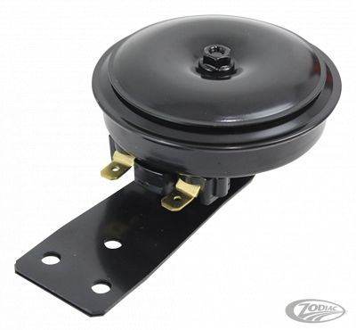 782029 - V-Twin Loud front mount horn, black HD96-up