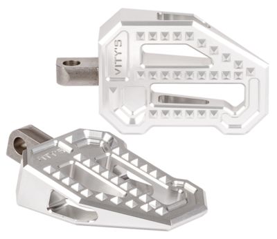 782056 - Vity's Design BMX Pegs Silver STD Male Mount