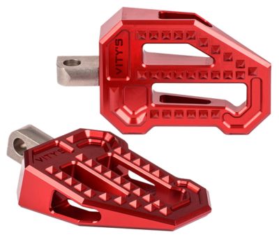 782057 - Vity's Design BMX Pegs Red STD Male Mount