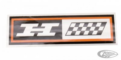 782154 - V-Twin Each Oil tank decal FLH style H-long