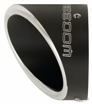 782605 - FREEDOM TURNOUT END CAP 4.5" SCULPTED BLACK