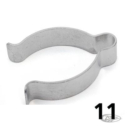 788909 - COLONY WhPltd Frame Head Wire Clip 9977 (II)BTL