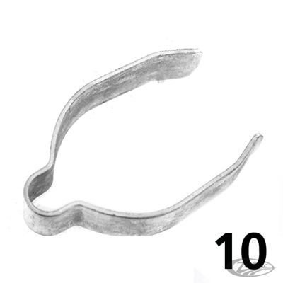 788911 - COLONY WhPltd Frame Head Wire Clip 9977 (I) bul