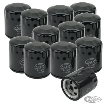 788988 - 12pck S&S oil filter Black BT84-99