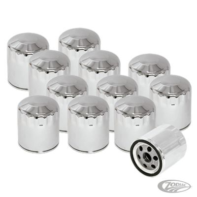 788989 - 12pck S&S oil filter chrome BT84-99