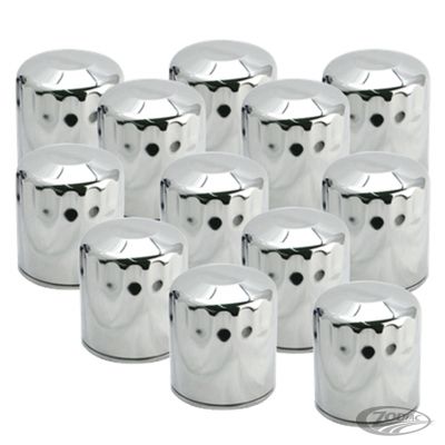 788991 - 12pck S&S oil filter, chrome, T-Series