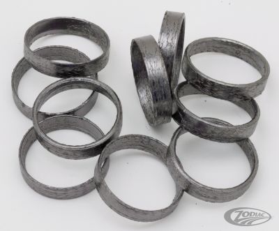 789205 - S&S 10pck GASKET,EXHAUST,TAPERED STAINLESS