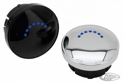 789575 - V-Twin Black LED fuel gauge 08-13 non-CAN bus