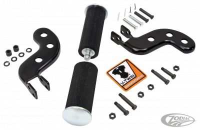 789621 - V-Twin Buddy seat footpeg set black FL41-64