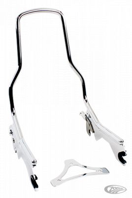 789665 - V-Twin Det. Sissy Bar Standard Chrome FXBB18-Up