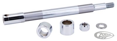789746 - V-Twin Chrome Rear Axle Kit UL/EL/FL36-57