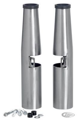 790165 - LOWBROW Fork Covers 39mm Natural XL87-22