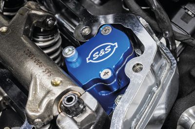 795129 - S&S Billet head breather kit ME17-UP