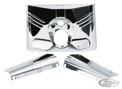795156 - V-Twin Fork Cover Kit Smooth Chrome FLST86-17