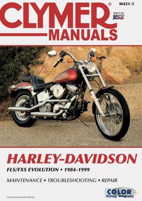 797010 - Clymer service manual 84-99 Softail & FX