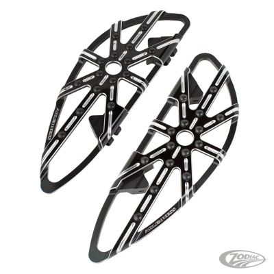 A06861 - ARLEN NESS 10-GAUGE DRIVER FLOORBOARDS BLACK