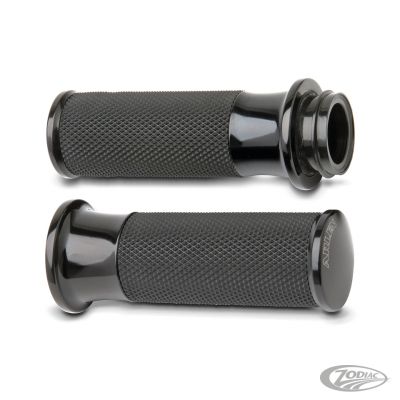 A07321 - ARLEN NESS SMOOTHIE  GRIPS, H-D, CBL LONG, BLK