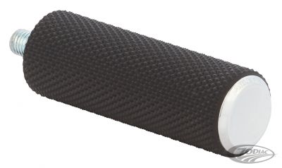 A07926 - ARLEN NESS KNURLED RUBBER BRK/SHFT PEG, CHR