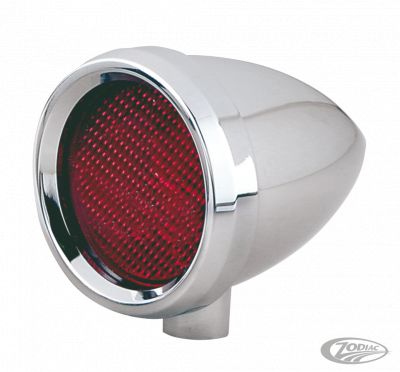 A12731 - ARLEN NESS SPDNG BLLT LIGHT, CHR, LED, RED