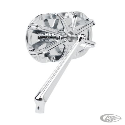 A13163 - ARLEN NESS 10-Gauge Caged series chr mirror right