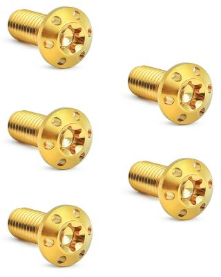 A300911 - ARLEN NESS Holeshot RR Rotor Bolts Gold Hub Mount
