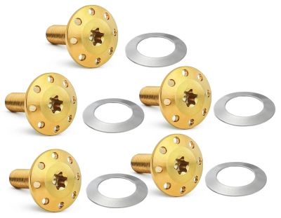 A300916 - ARLEN NESS Holeshot FL Rotor Bolts Gold FLH/T24-Up