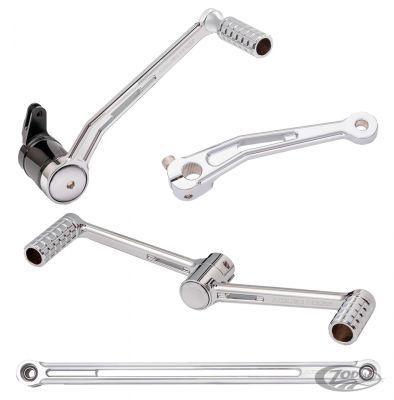 A420102 - ARLEN NESS SpeedLiner Heel/Toe Ctrls Chr FLH/T08-Up