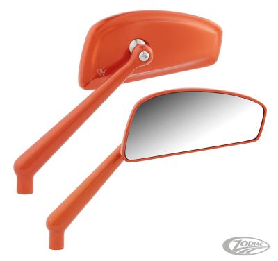 A510015 - ARLEN NESS Tearchop Forged Left Mirror Orange