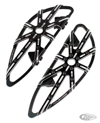 AP3014 - ARLEN NESS 10-Gauge DR Floorboards Black Chief14-Up