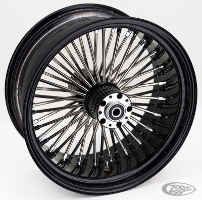 FD401083 - Ride Wright Black rim+hub Fat Daddy 18x8.5 custom
