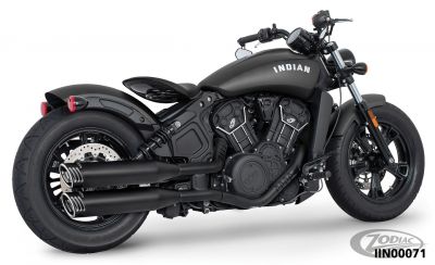 IIN00071 - Freedom racing mufflers blk/blk ISC15-24