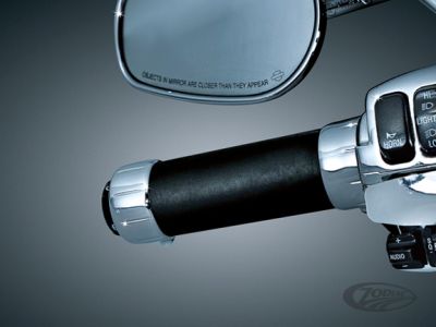 K6348 - Küryakyn HEATED GRIP ACCENTS, BLACK