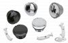 012031 - GZP Chr screw-in flush mnt gas cap w/bun