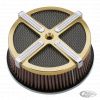 120337 - GZP Bronze & Chr 3D Active HP Aircleaner