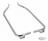 302267 - GZP Chrome saddlebag supports FLH/T09-up
