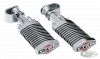 361034 - GZP Black diamond footpeg set,Clamp on P