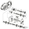 700324 - ATHENA 10pck SEAL CLUTCH RELEASE GEAR XL53-70