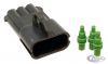 701783 - NAMZ Delphi-Packard Weatherpack, 3-Wire Male
