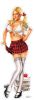 734331 - LeThaL ThReaT Mini Decal School Babe