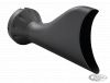 737339 - Blk Freedom Sharktail end cap 4" muffler
