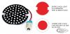 746794 - CYRON Turn Sig LED insert pancake 3" red