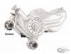 751888 - RSD rear brake 11.8" chrome FLH/T08up