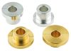 757765 - P16 - Powerplant Motorcycle Co. P16 SOLID RISER BUSHINGS M8 Alu & brass