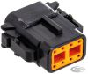 760108 - NAMZ DTM 8-Pos Blk Plug w/ Terminals & Wedge