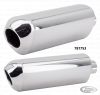 781753 - GZP Triangle muffler Stainless steel 1.75"ID