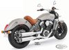 IIN00070 - Freedom Eagle mufflers chr/blk Scout14up
